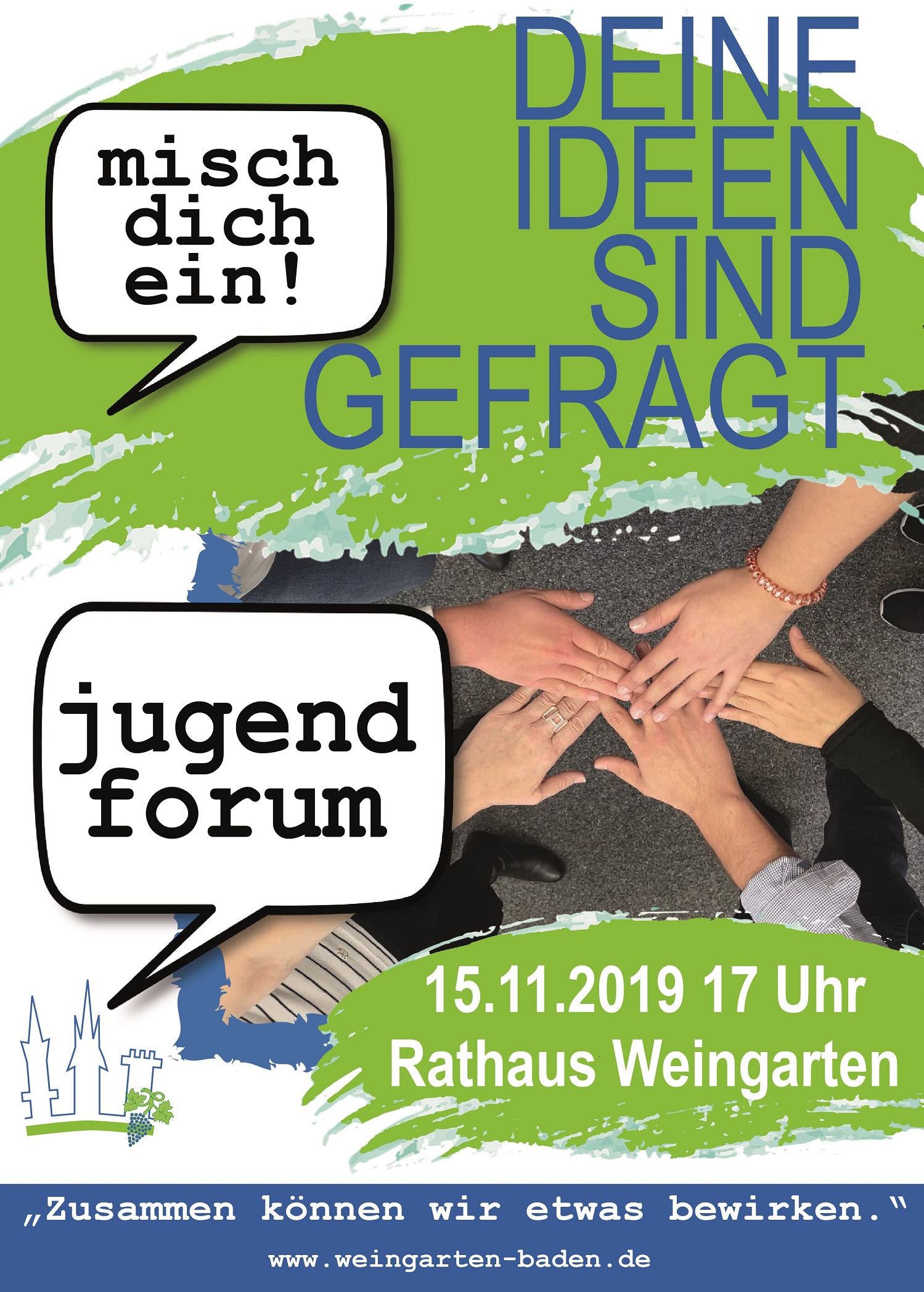 Plakat Jugendforum 2019 