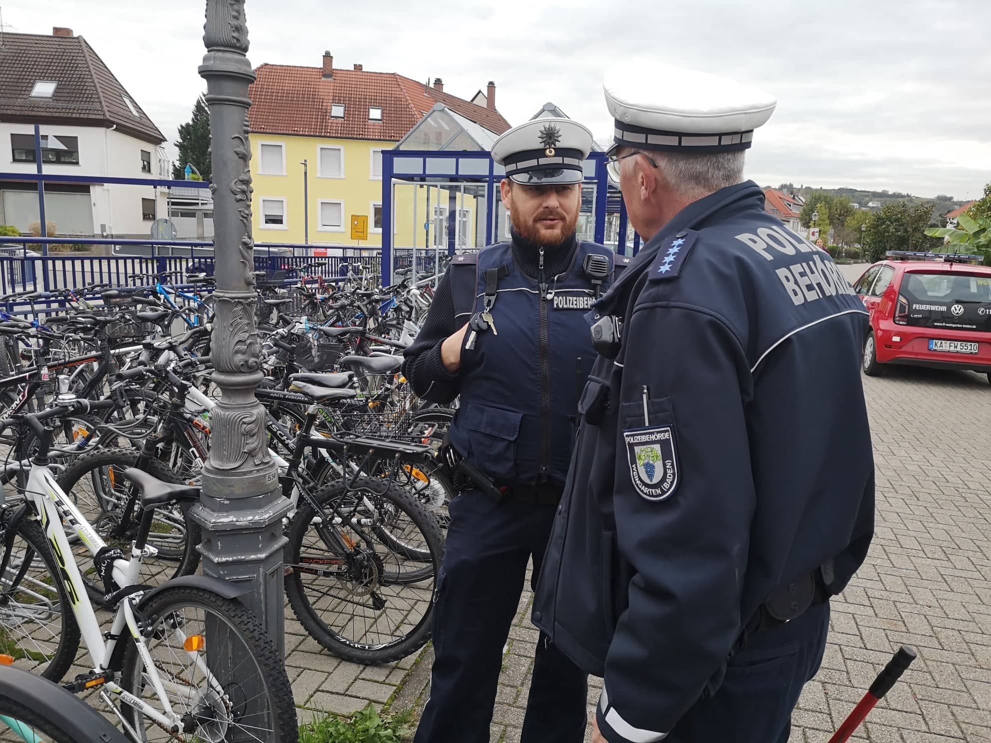  Fahrradaktion von Ortspolizei und Bauhof 