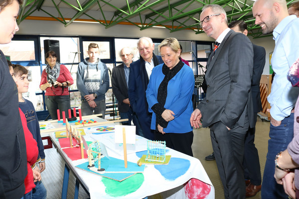 Kultusministerin Susanne Eisenmann besuchte die Turmbergschule Auf Einladung der CDU Weingarten und der CDU Stutensee